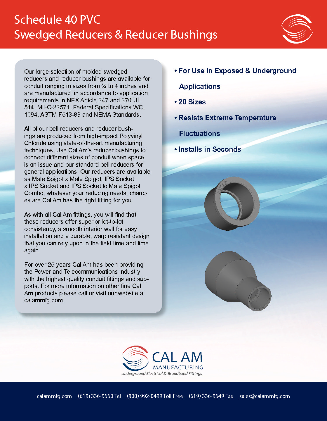 reducerbushingsandswedgereducers Cal Am Manufacturing