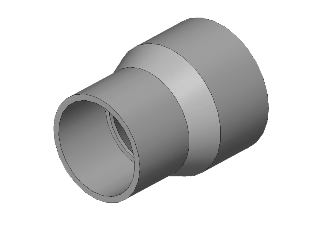 PVC Reducer Bushings Molded Swedged Reducers Cal Am Manufacturing