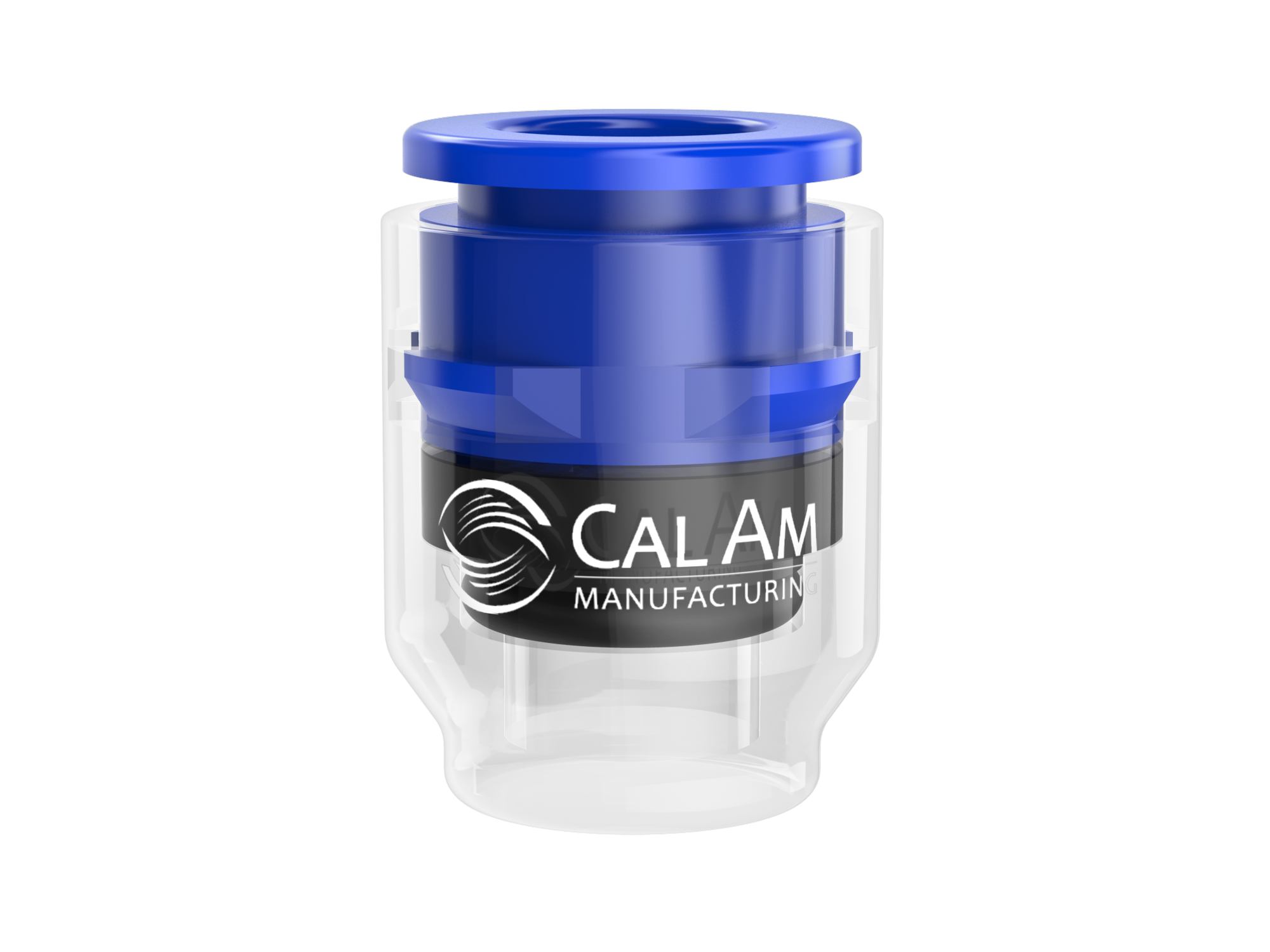 Cal Am 3151-080 Microduct Cap image in Blue