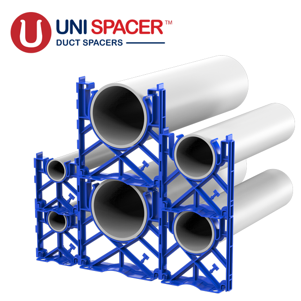 UniSpacer Blue Duct Spacer Main Image
